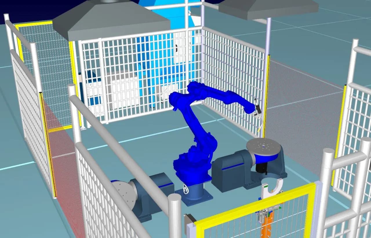 Состав универсального комплекса по роботизированной сварке