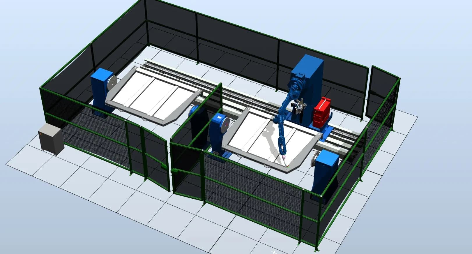 Состав универсального комплекса по роботизированной сварке