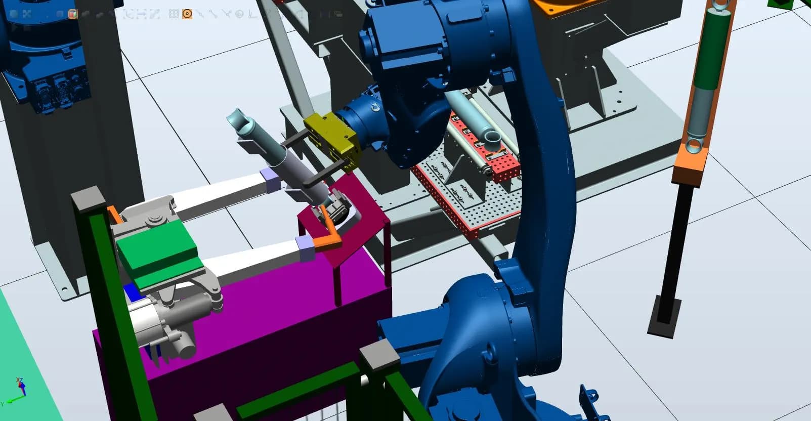 Комплекс контактной сварки и запрессовки сайлентблока CRP-RA22-80 с DOBOT CR10