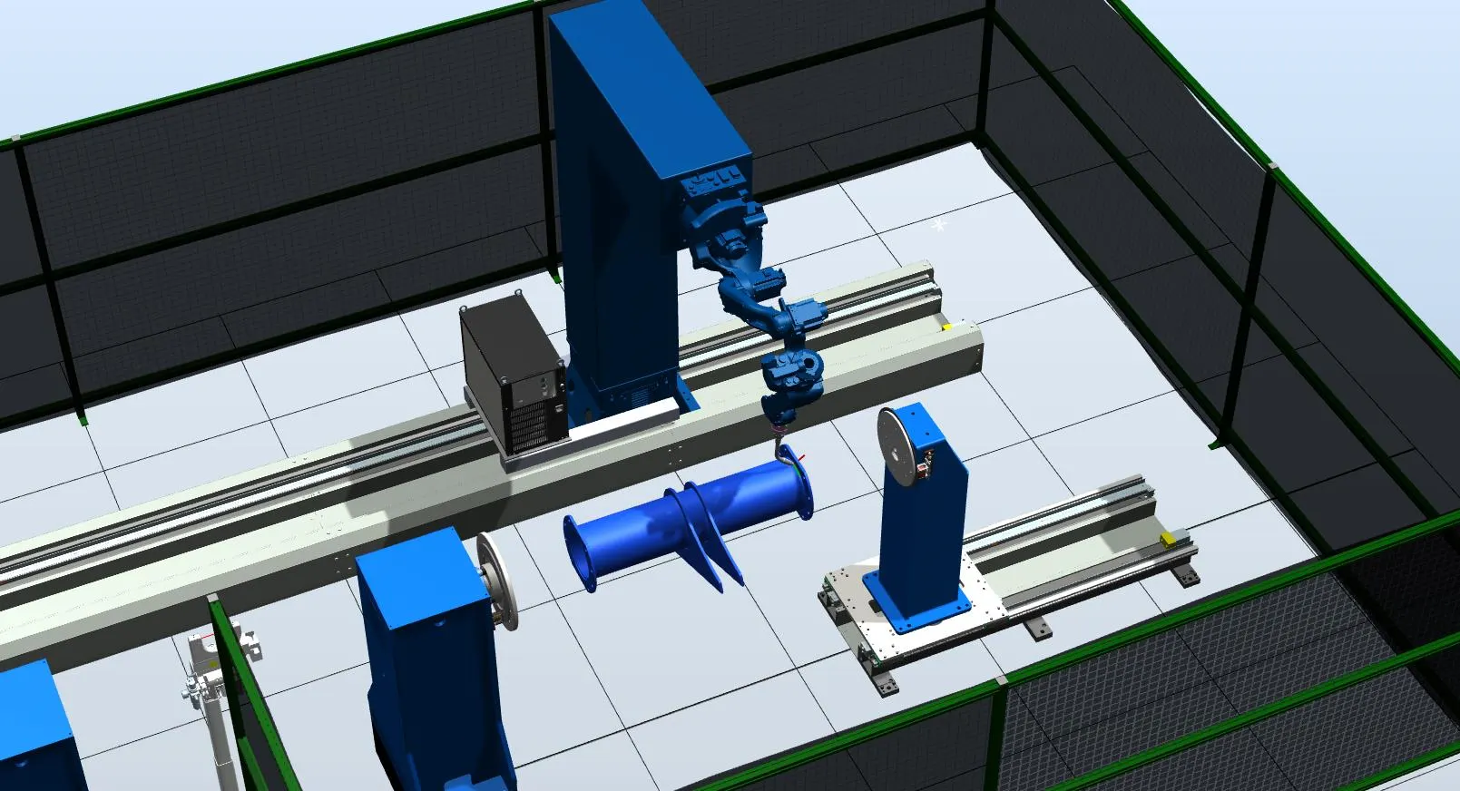 Роботизированный комплекс сварки yaskawa ar1440