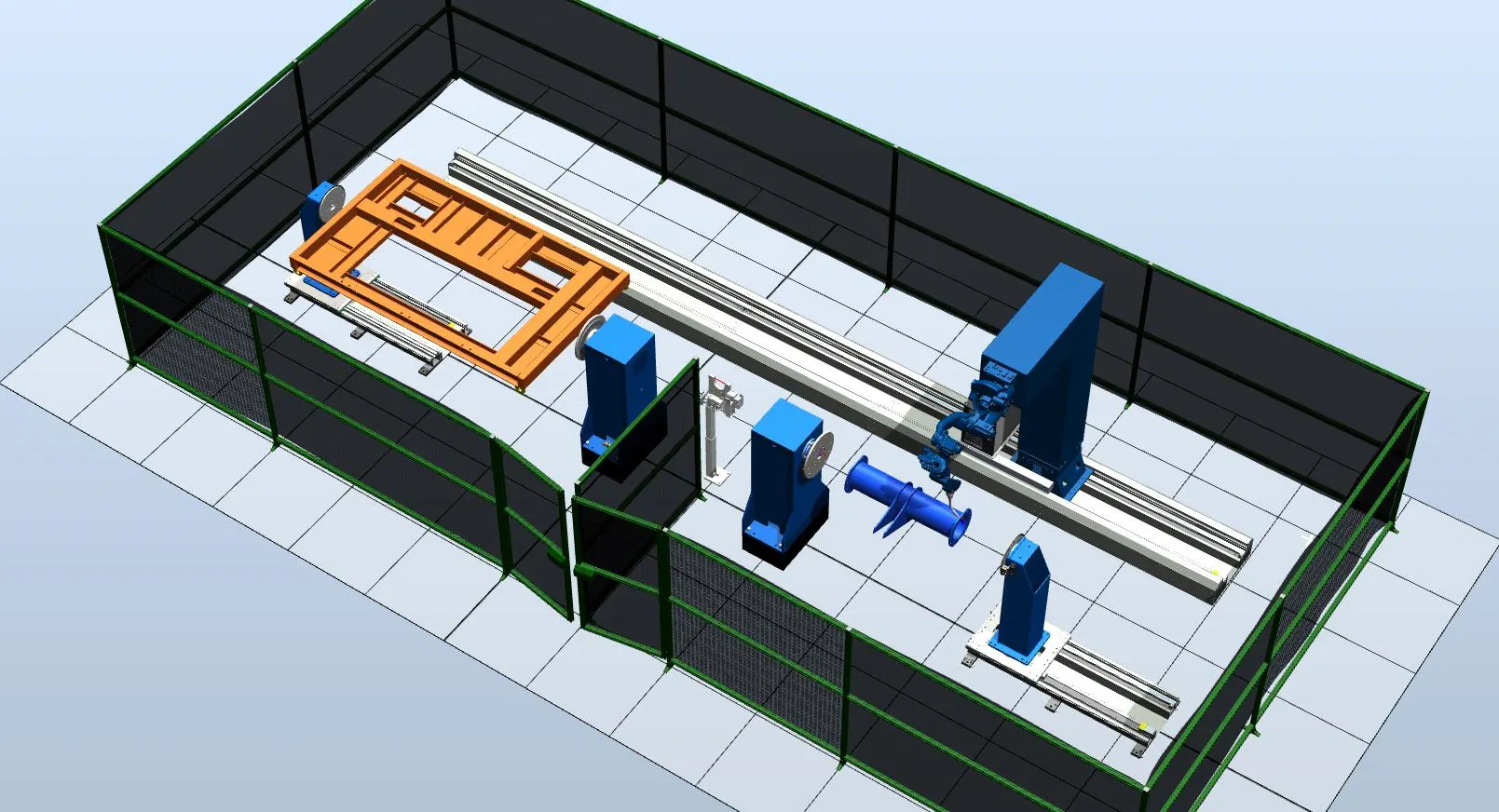 Роботизированный комплекс сварки yaskawa ar1440