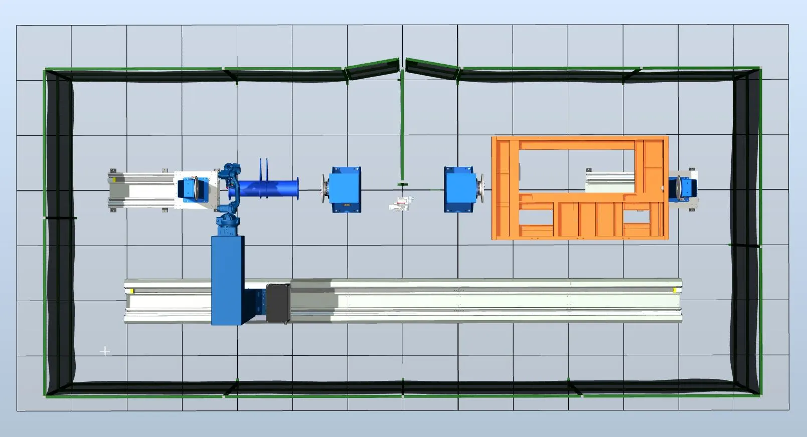 Роботизированный комплекс сварки yaskawa
